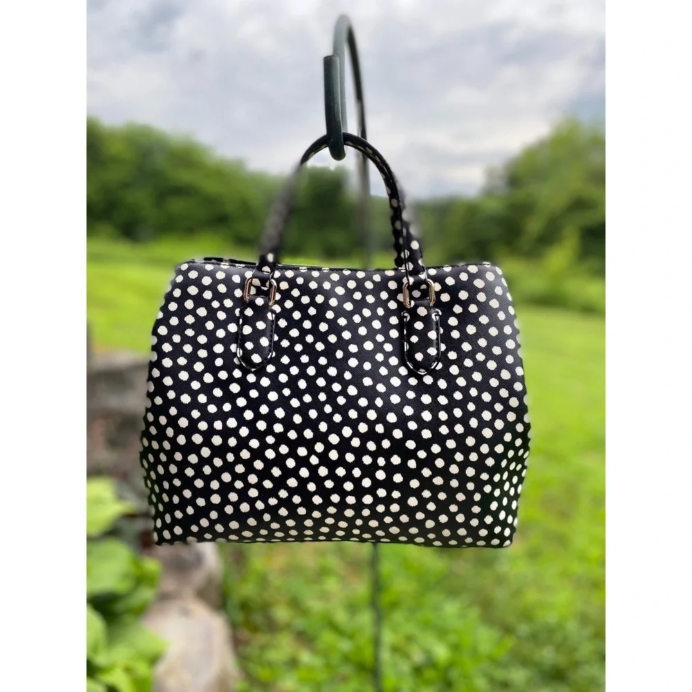Kate‎ Spade Bag Laurel Way Evangelie Satchel Musical Dot Polka Dot Crossbody